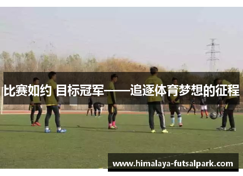 比赛如约 目标冠军——追逐体育梦想的征程